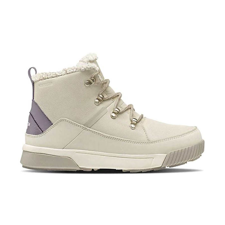 Women * | The North Face New Women'S Sierra Mid Lace Up Gardenia White/Silver