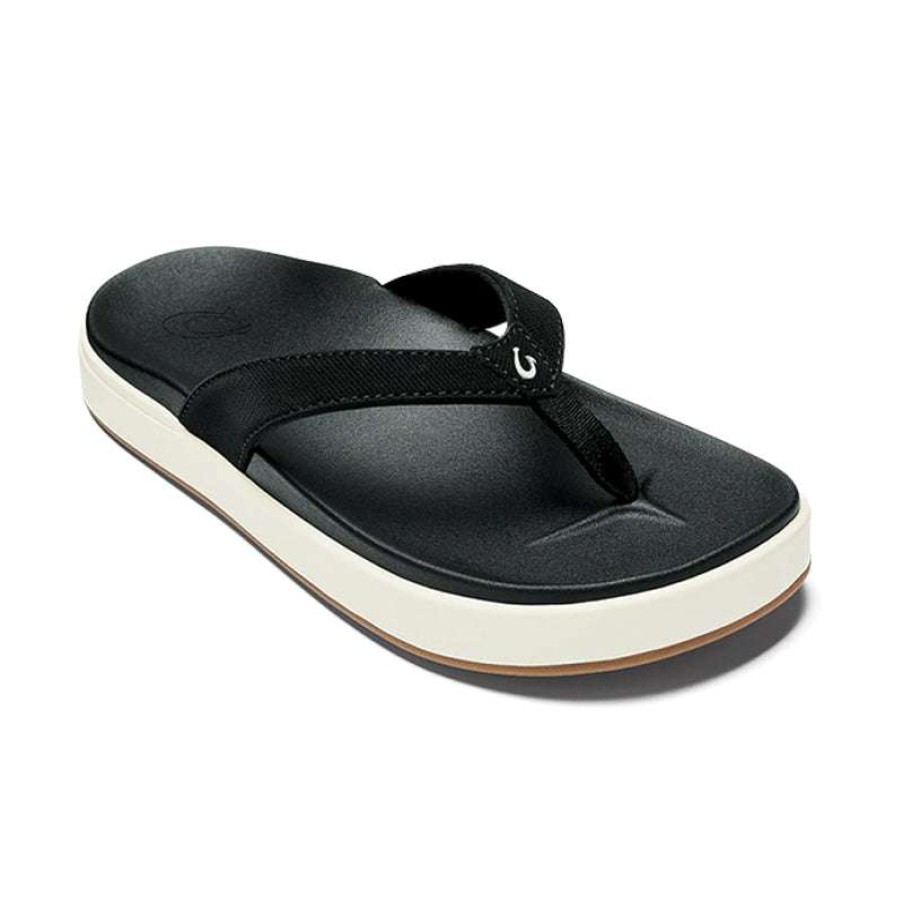 Women * | Olukai Unique Women'S Nu'A Pl'O Black/Black