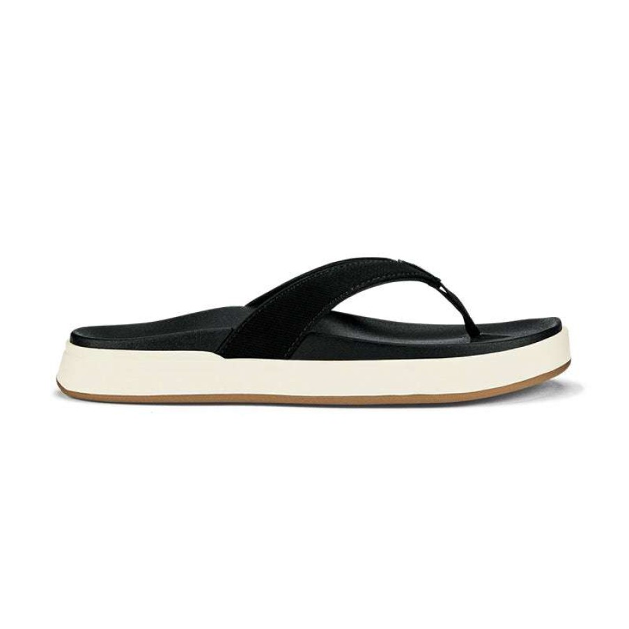 Women * | Olukai Unique Women'S Nu'A Pl'O Black/Black