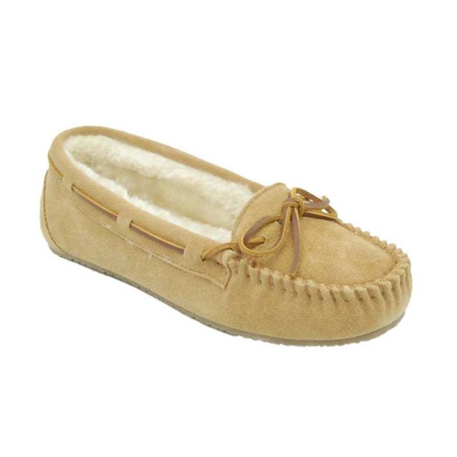 Women * | Minnetonka Moccasin Best Sale Women'S Gina Trapper Cinnamon