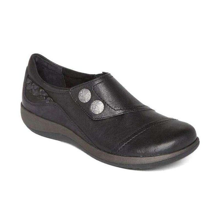 Women * | Aetrex Fashionable Women'S Karina Black