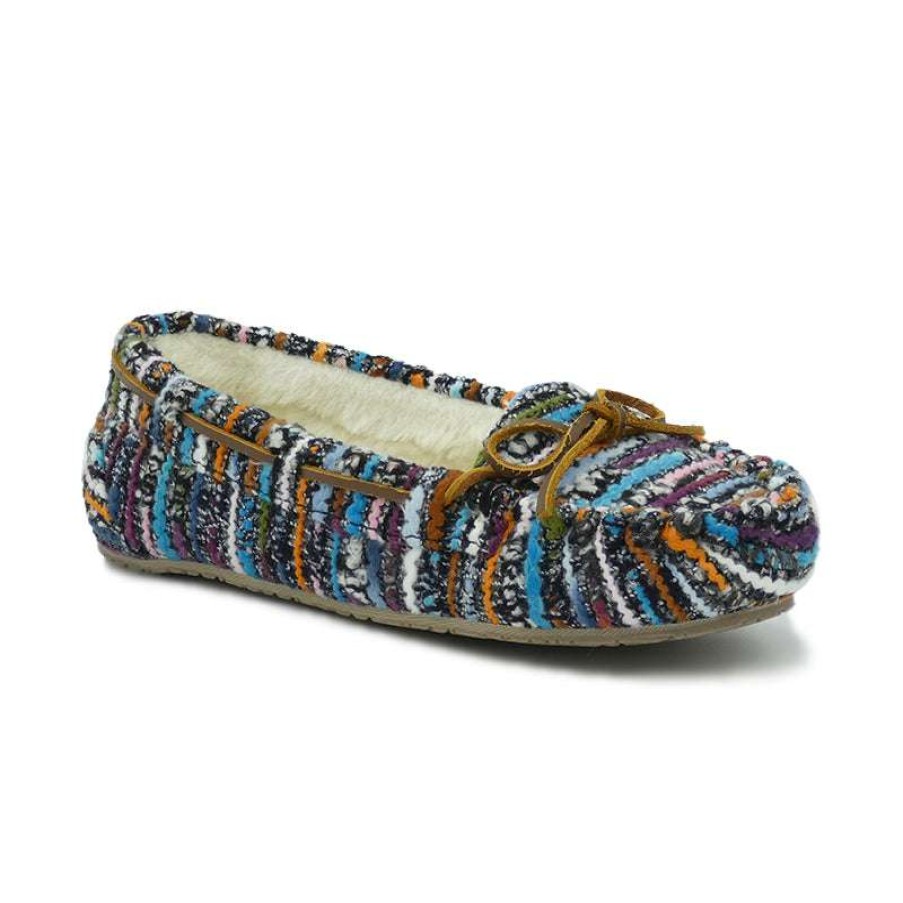 Women * | Minnetonka Moccasin Top Sellers Women'S Gina Trapper Multi