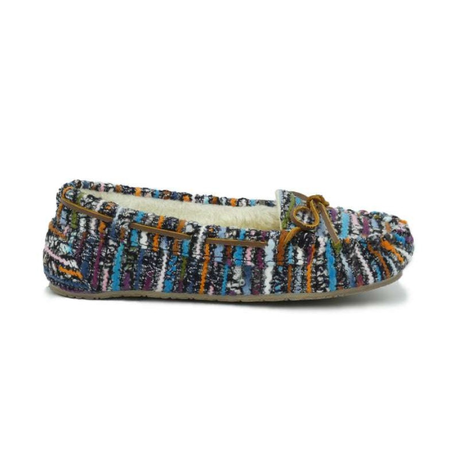 Women * | Minnetonka Moccasin Top Sellers Women'S Gina Trapper Multi