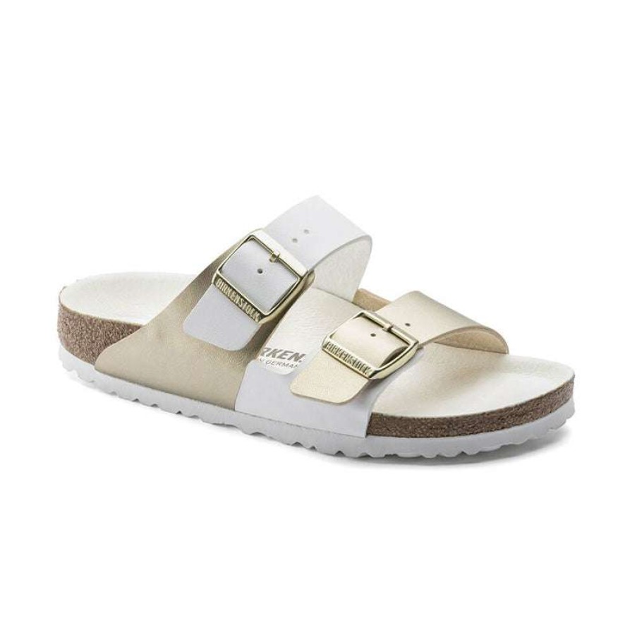 Women * | Birkenstock Typical Style Women'S Arizona Split Gold