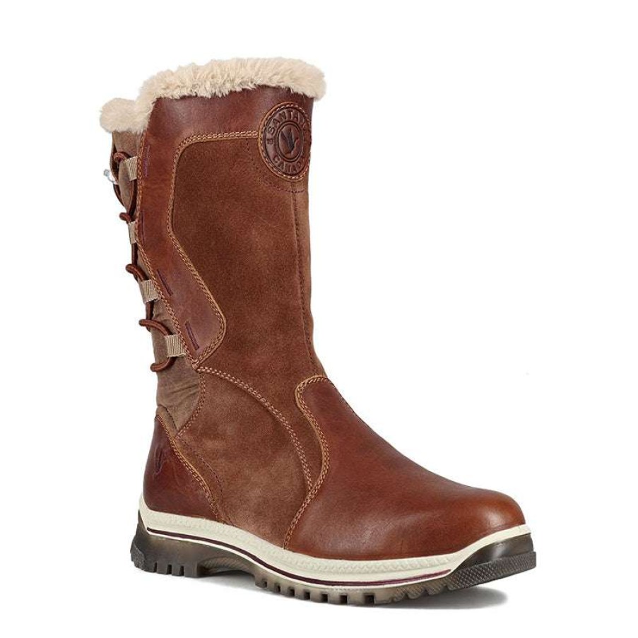 Women * | Santana Canada Typical Style Women'S Mayerluxe Cognac/Burgundy