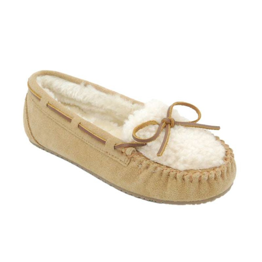 Women * | Minnetonka Moccasin Quick Delivery Women'S Gina Trapper Cinnamon