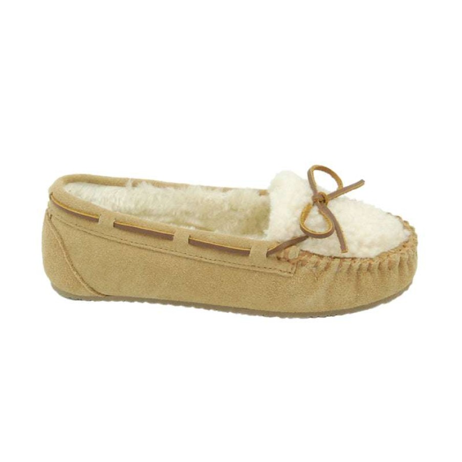 Women * | Minnetonka Moccasin Quick Delivery Women'S Gina Trapper Cinnamon