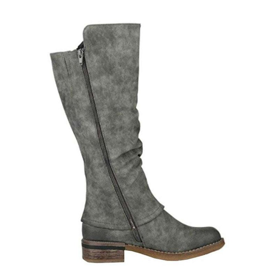 Women * | Unique Women'S Rieker Fabrizia 52 Smoke/Nero