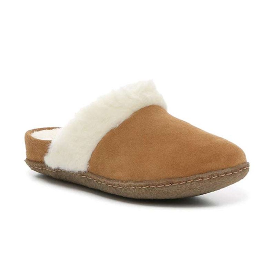 Women * | Sorel Excellent Quality Women'S Nakiska Slide Ii Camel Brown