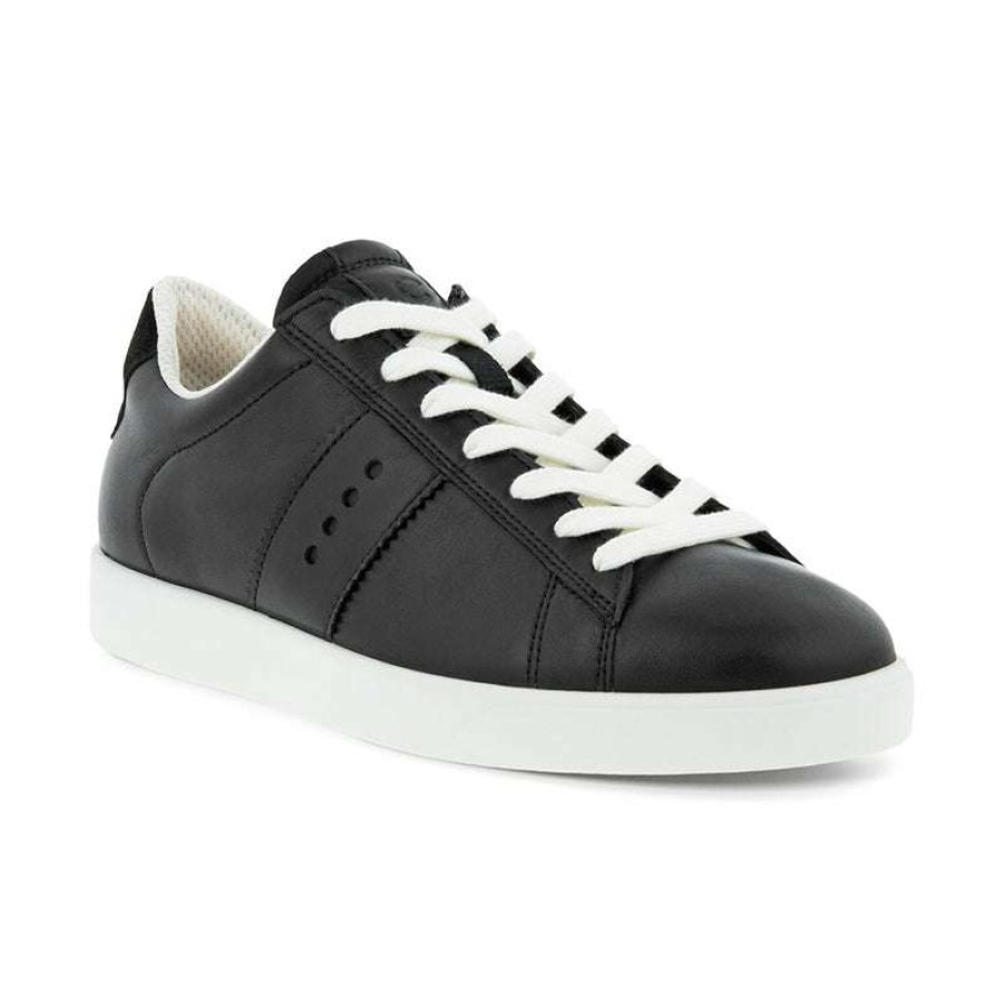 Women * | Ecco Opening Sales Women'S Street Lite W Retro Sneaker Black/Black