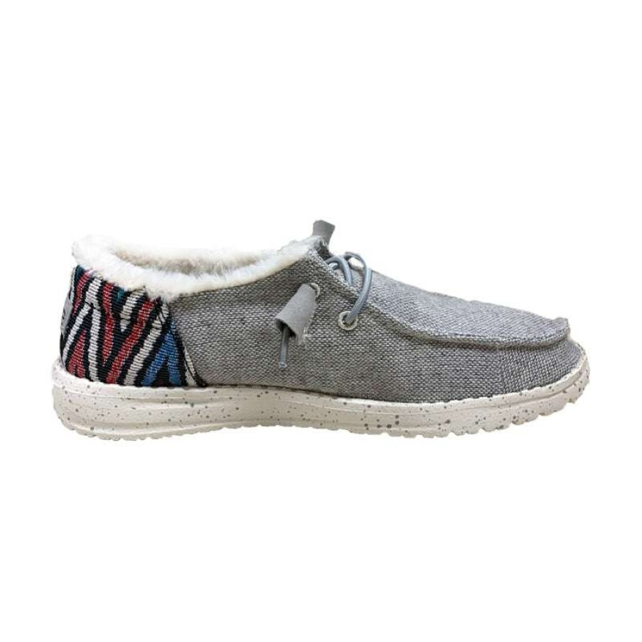 Women * | Heydude Cheaper Women'S Wendy Wool Grey