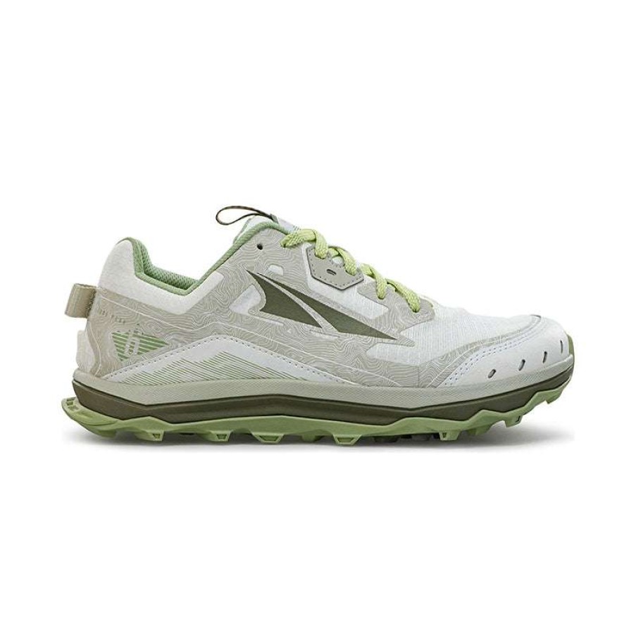 Women * | Altra Quick Delivery Women'S Lone Peak 6 White Green