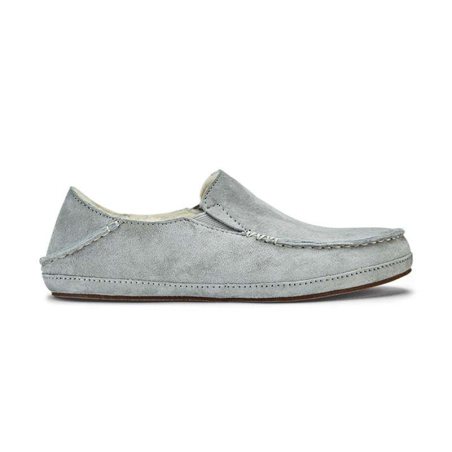 Women * | Olukai Latest Fashion Women'S Nohea Slipper Pale Grey