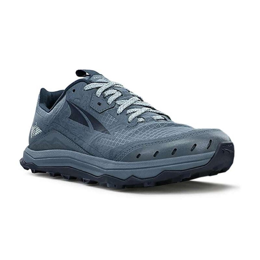 Women * | Altra Fashionable Women'S Lone Peak 6 Navy/Light Blue