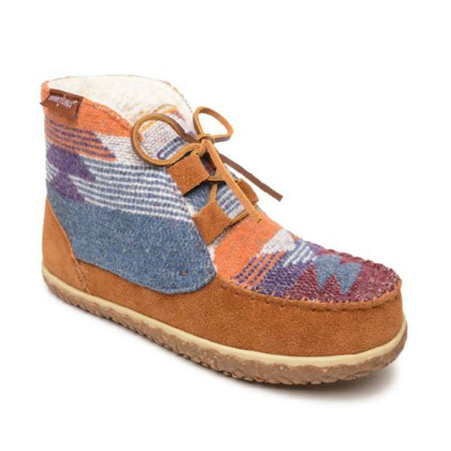 Women * | Minnetonka Moccasin Typical Style Women'S Torrey Brown Multi