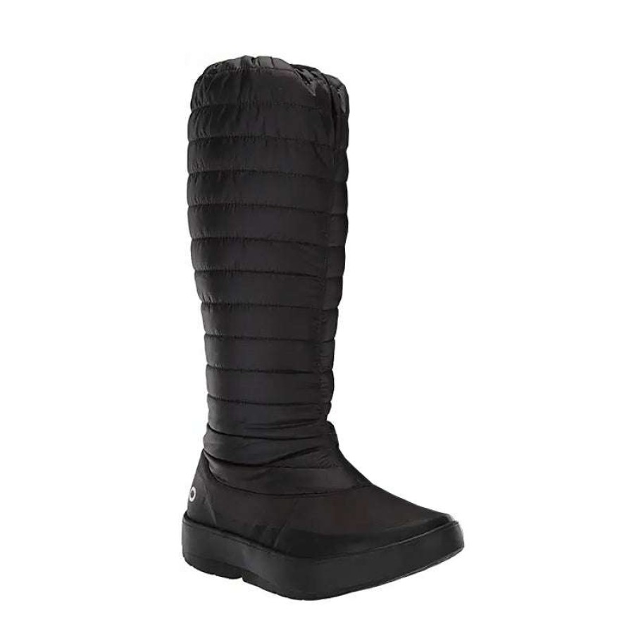 Women * | Oofos Hot Selling Women'S Oomg Boot Black