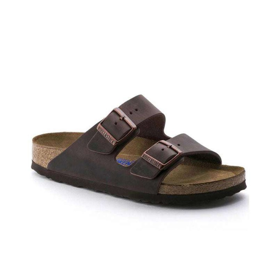 Women * | Birkenstock Online Women'S Arizona Soft Footbed (Narrow) Habana