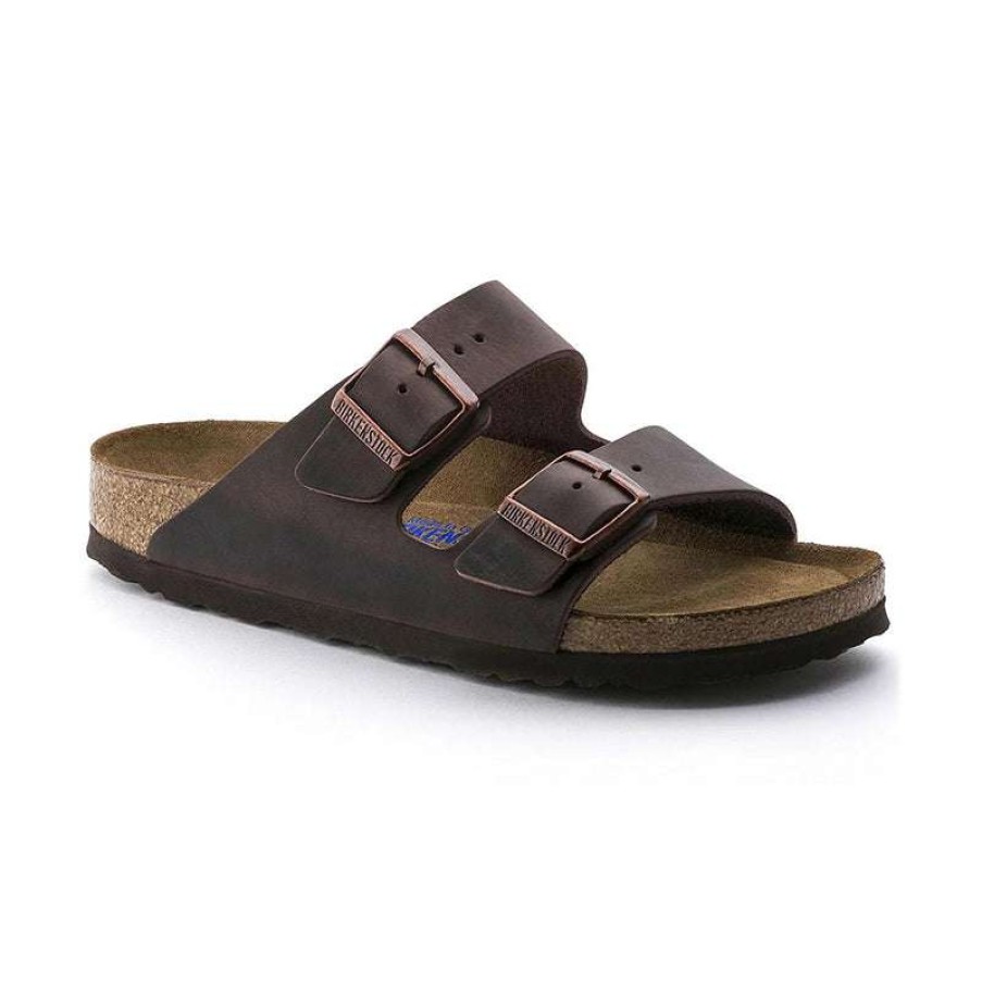 Women * | Birkenstock Latest Fashion Women'S Arizona Soft Footbed Habana Oiled Leather