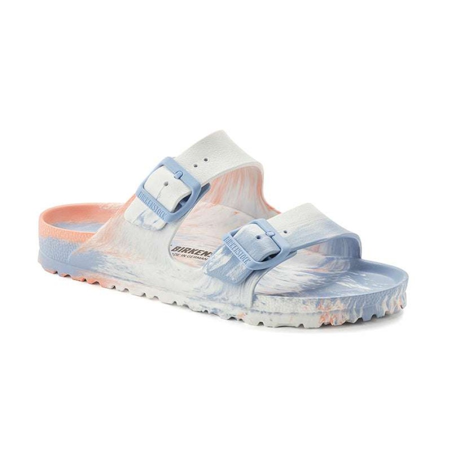 Women * | Birkenstock Top Selling Women'S Arizona Eva Multi Coral Peach