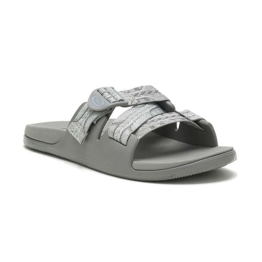 Women * | Chaco Fashionable Women'S Chillos Slide Pierce Steeple Grey