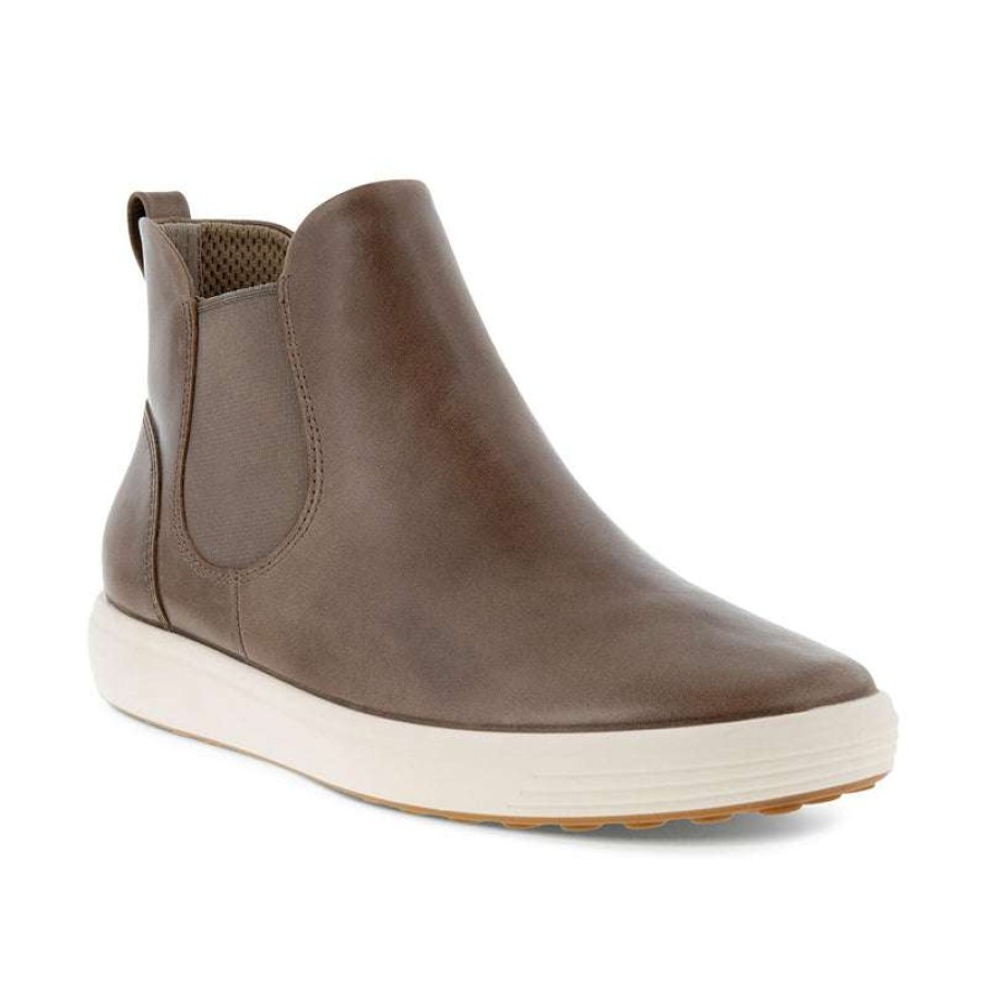 Women * | Ecco Top Sellers Women'S Soft 7 Chelsea Boot Taupe